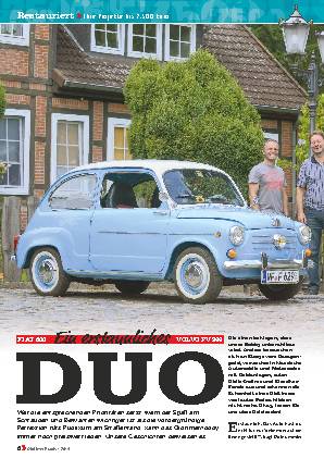 Fiat 600 und Volvo PV554 / Ihre Projekte bis 7.500 Euro