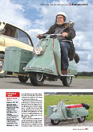 BMW 600 und Heinkel Tourist 102 A1 Gespann