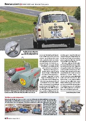 BMW 600 und Heinkel Tourist 102 A1 Gespann