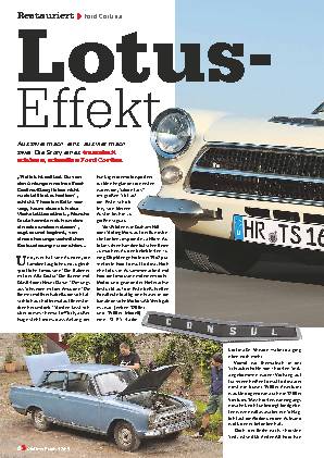 Ford Consul Cortina 1500 Mk1