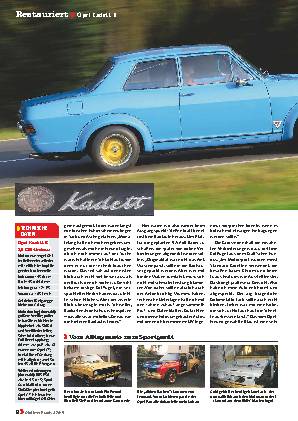 Opel Kadett B 2,0 CiH-Umbau