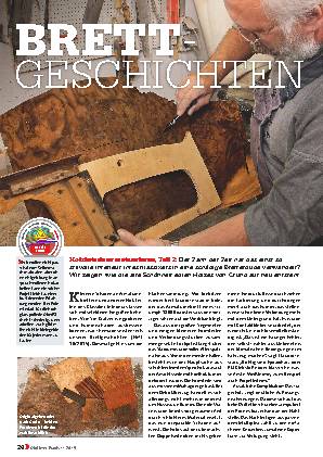 Holz restaurieren, Teil 2