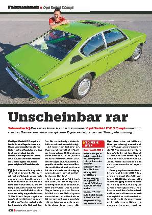 Opel Kadett C Coupé (1200 S)
