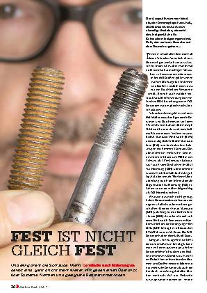 Gewinde und Schrauben