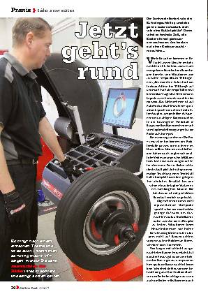 Räder auswuchten