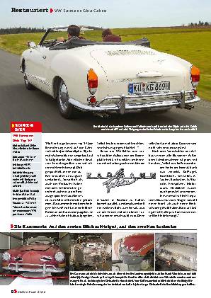 VW Karmann Ghia Cabrio