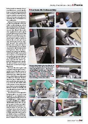 Hobby-Drehbänke – Teil 1