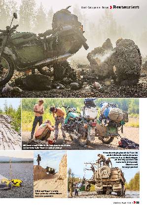 Ural-Gespann-Reise