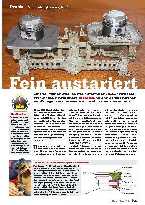Motorteile optimieren, Teil 2
