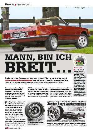 Sporträder, Teil 1