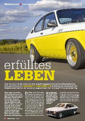 Opel Kadett Rallye 2,0 E