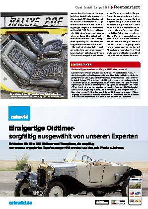 Opel Kadett Rallye 2,0 E