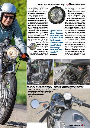 Ducati 350 Desmo Silver Shotgun