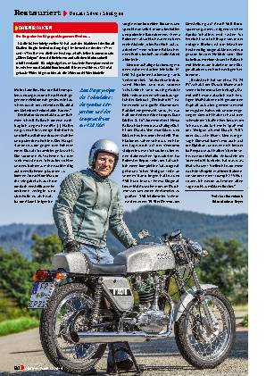 Ducati 350 Desmo Silver Shotgun