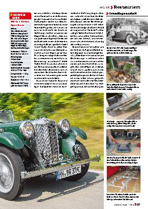 MG VA 1 1/2 litre Open Tourer