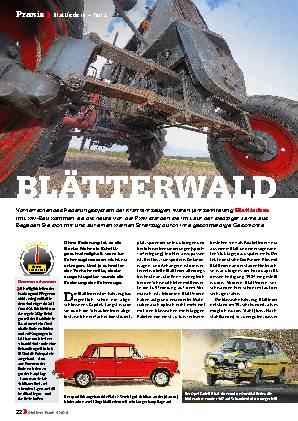 Blattfedern – Teil 1