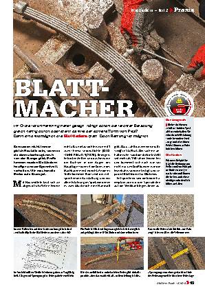 Blattfedern – Teil 2