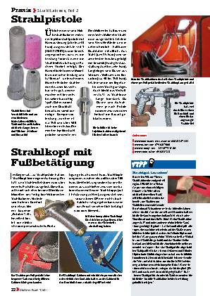 Strahlkabinen, Teil 2