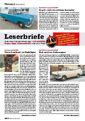 Leserbriefe