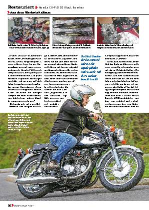 Honda CB 450 K0 Black Bomber
