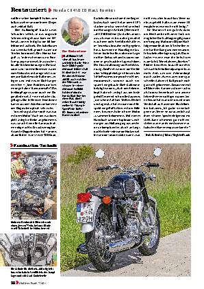 Honda CB 450 K0 Black Bomber