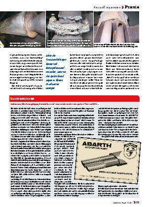 Auspuff reparieren