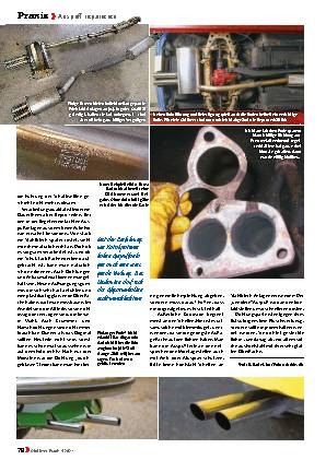 Auspuff reparieren