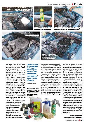 Motorraum-Detailing, Teil 1