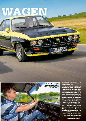 Opel Manta SR 3000 und TE 2800
