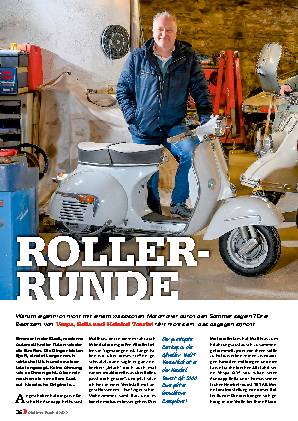 Bella, Tourist und Vespa GS4