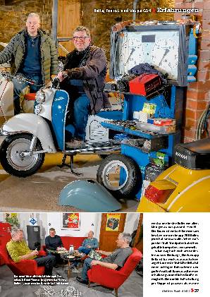 Bella, Tourist und Vespa GS4