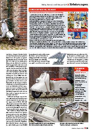Bella, Tourist und Vespa GS4