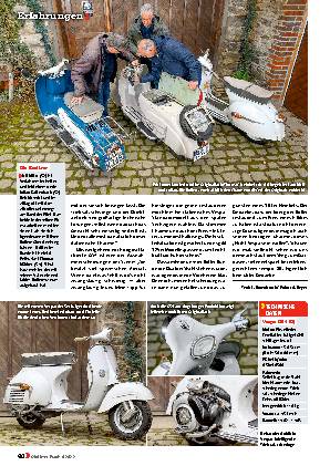 Bella, Tourist und Vespa GS4