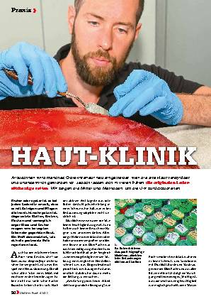 Lederaufbereitung, Teil 1