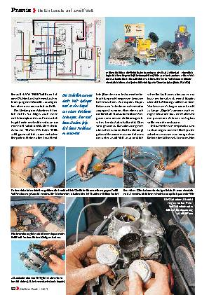 Elektrik sechs auf zwölf Volt