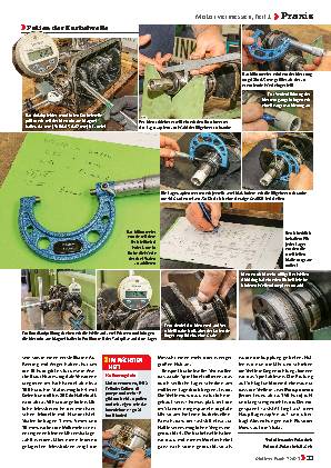 Motor vermessen, Teil 1