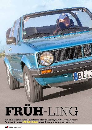 VW Golf 1 Cabrio
