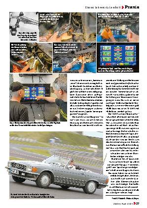Fahrwerk vermessen und einstellen, Teil 2