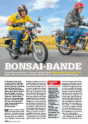 Honda CB 50, XL 50 und CY 50