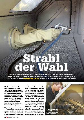 Sandstrahlausrüstung