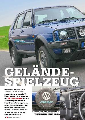 VW Golf Country
