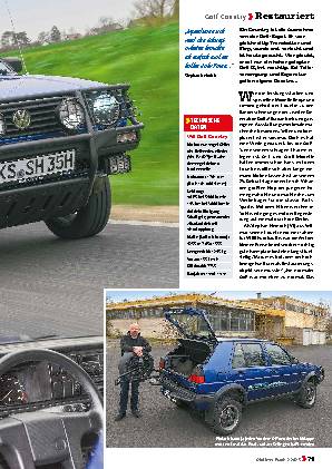 VW Golf Country