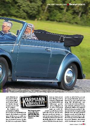 VW Käfer Cabrio 1959
