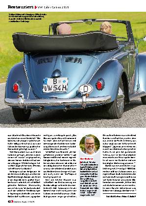 VW Käfer Cabrio 1959