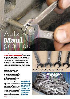 Maul-Ringschlüssel-Varianten