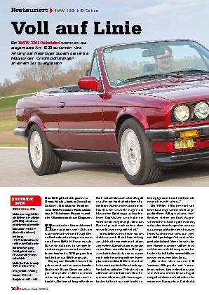 BMW 320i E 30 Cabrio