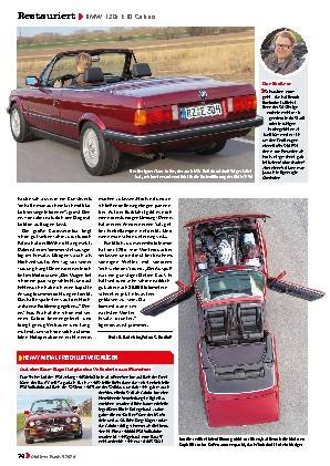 BMW 320i E 30 Cabrio