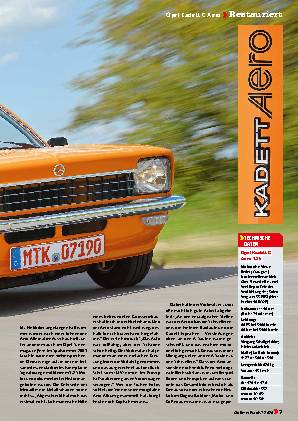 Opel Kadett C Aero