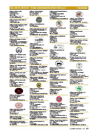 Clubadressenverzeichnis 2014