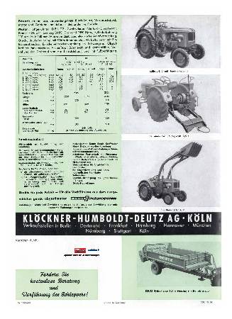 Deutz Dieselschlepper 30 PS